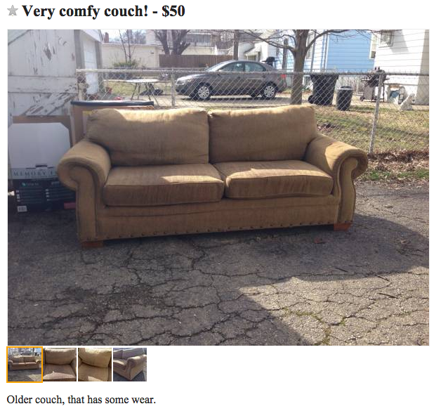 9 PICTURES OF COUCHES NOT BEING BURNED RIGHT NOW