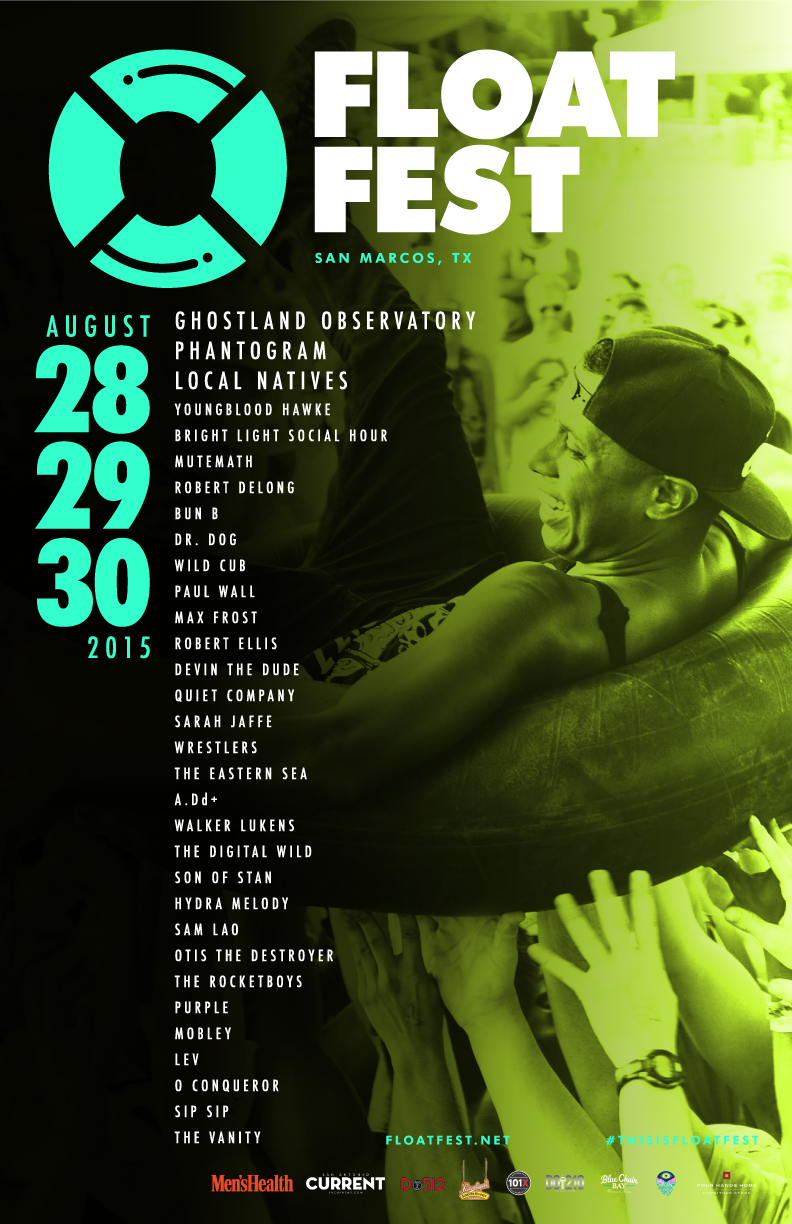 Float Fest Announces 2015 Lineup