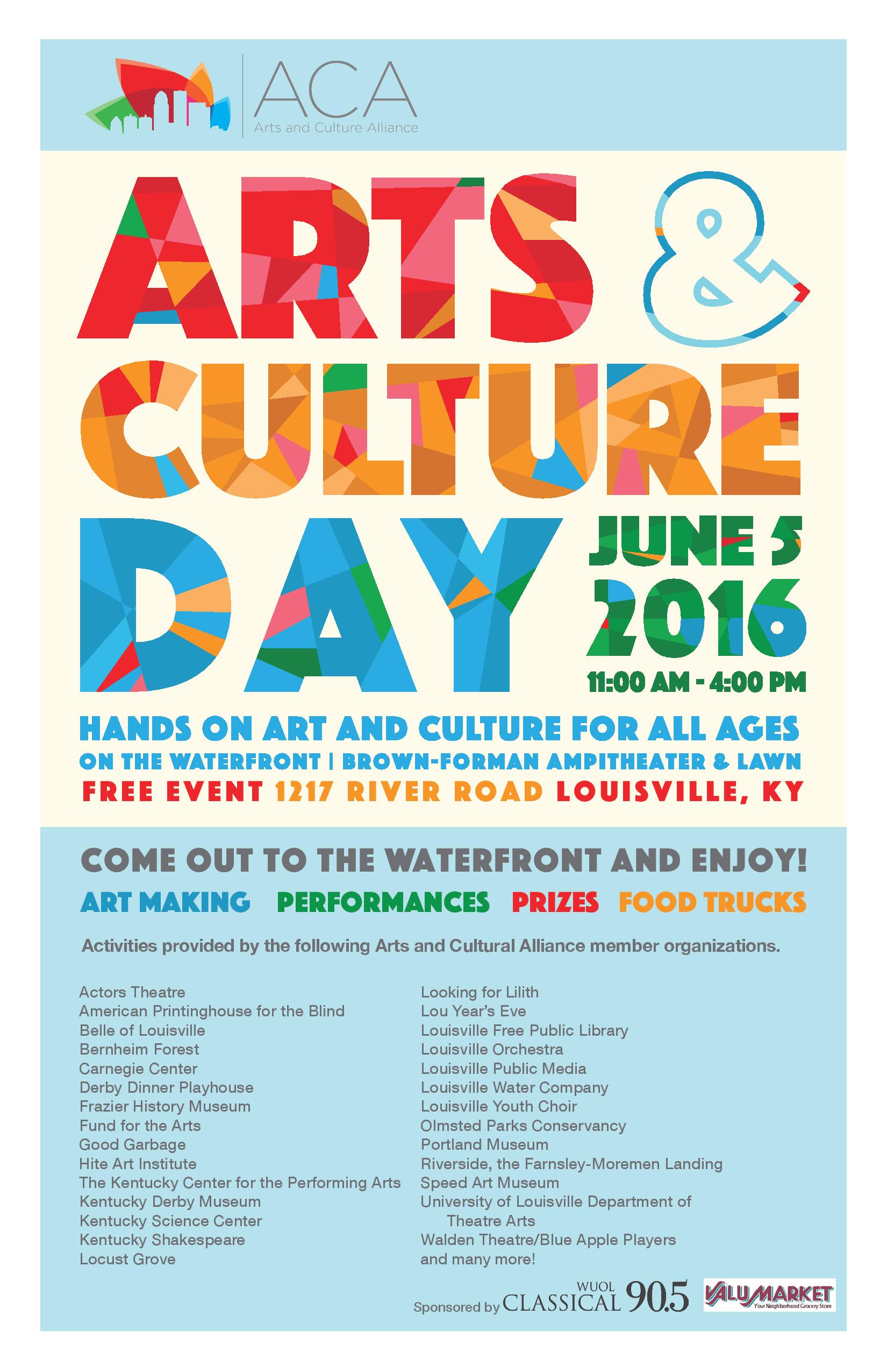 Arts & Culture Day in Louisville at Waterfront Park