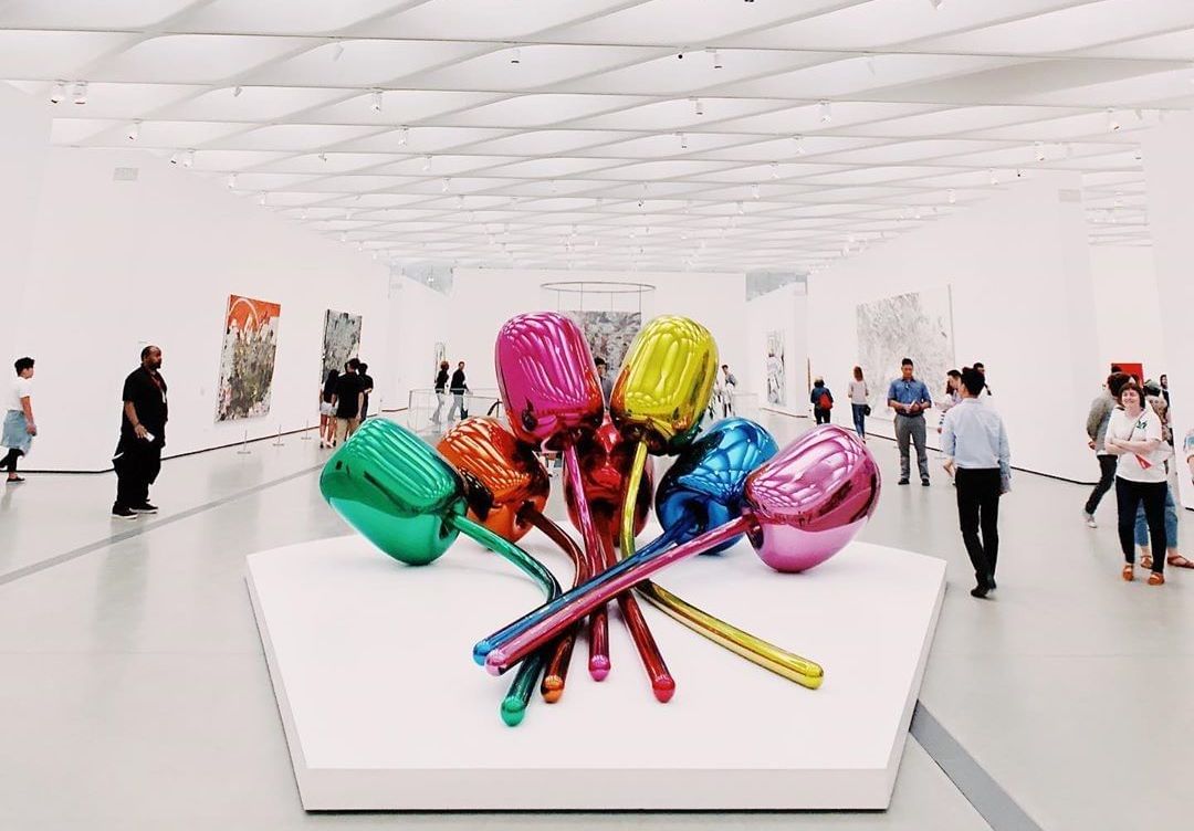 The Broad Museum in Los Angeles